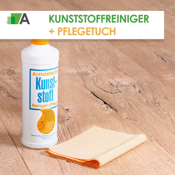 Set Antistatischer Reiniger + Pflegetuch