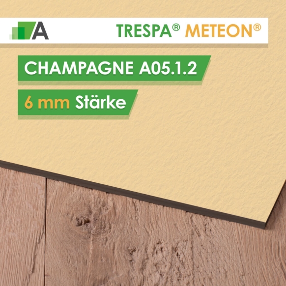 TRESPA® METEON® Champagne - A05.1.2 - Stärke 6mm - 3050 x 1530