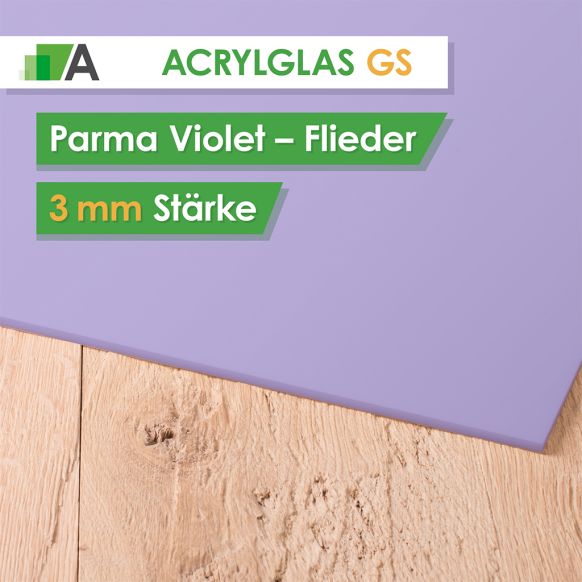 Acrylglas Pastell Flieder | PERSPEX® Parma Violet