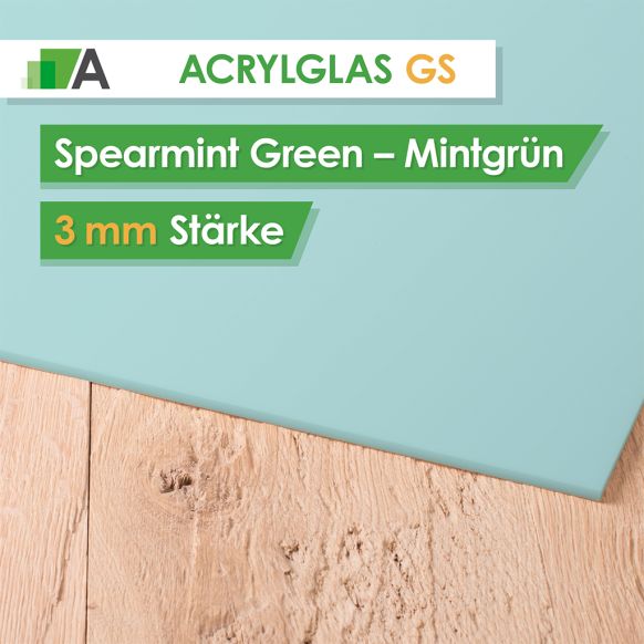 Acrylglas Pastellgrün | PERSPEX® Spearmint Green