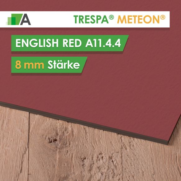 TRESPA® METEON® English Red - A11.4.4 - Stärke 8mm - 3050 x 1530