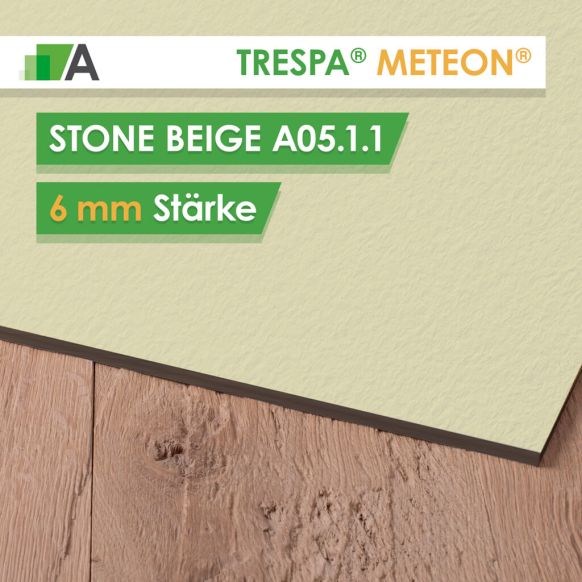 TRESPA® METEON® Stone Beige - A05.1.1 - Stärke 6mm - 2550 x 1860