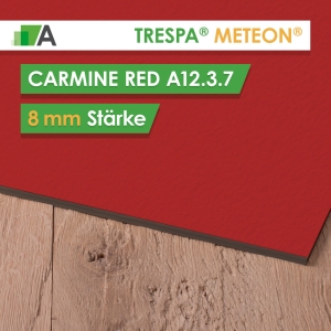 TRESPA® METEON® Carmine Red - A12.3.7 - Stärke 8mm - 3650 x 1860