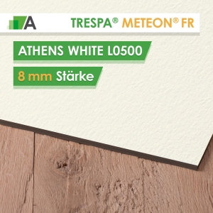 TRESPA® METEON® FR Athens White - L0500 - Stärke 8mm - 2135 x 2130