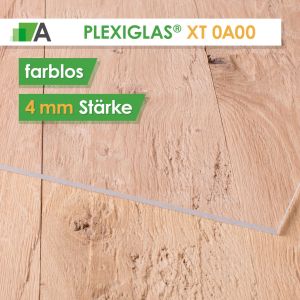 PLEXIGLAS® XT Stärke 4 mm farblos 0A000