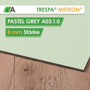 TRESPA® METEON® Pastel Grey - A03.1.0 - Stärke 8mm - 2550 x 1860