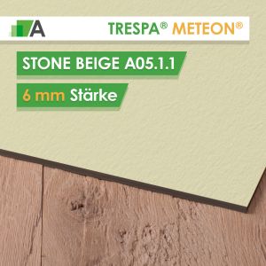 TRESPA® METEON® Stone Beige - A05.1.1 - Stärke 6mm - 2550 x 1860